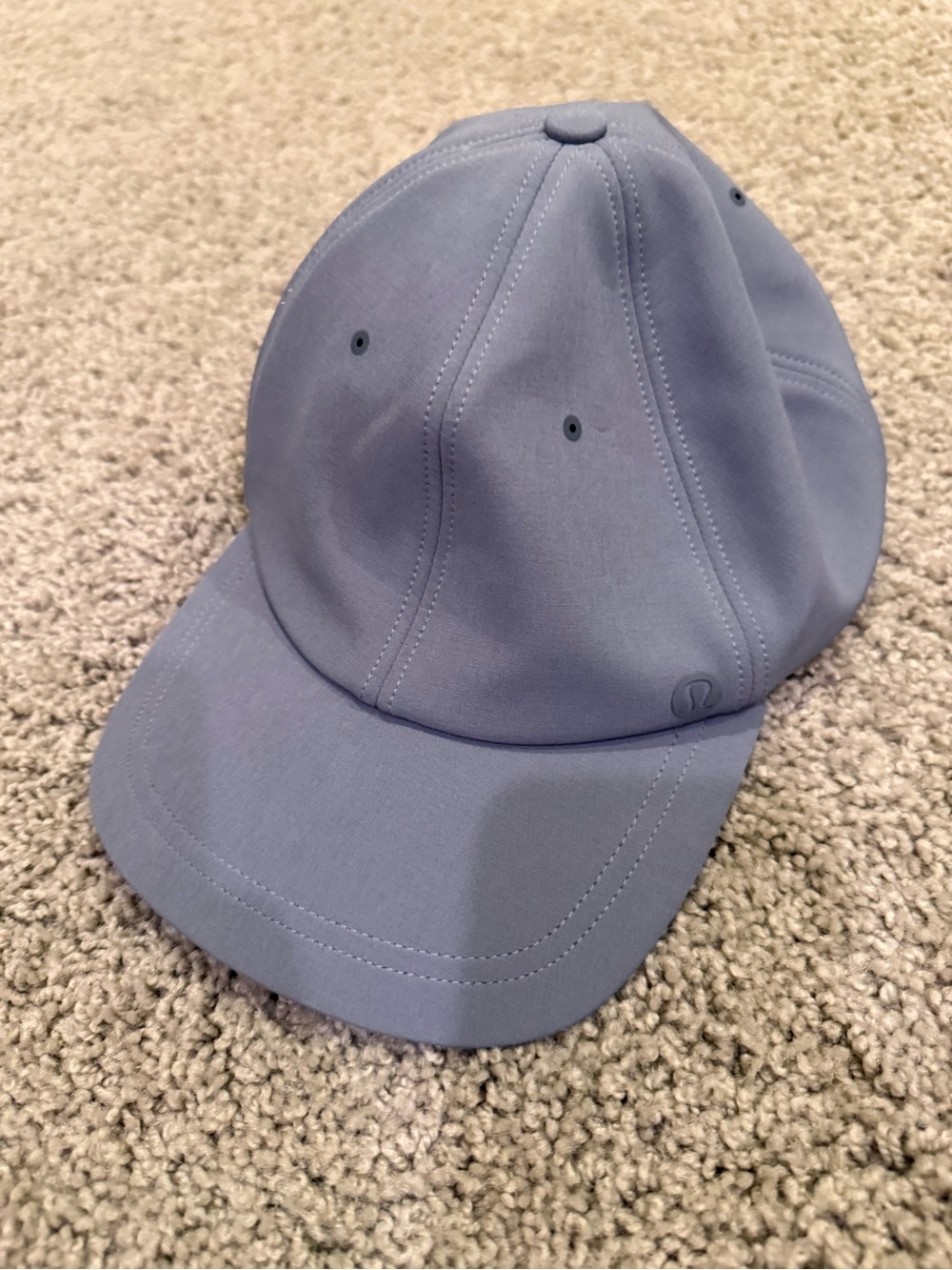 lululemon athletica light blue baseball cap